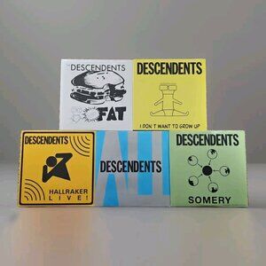 Lot of 5 Descendents Records (Repress) New: All, Hallraker, I Don't Want to Grow